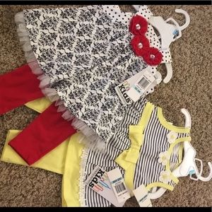 6-9 month outfits. Brand new Macy’s